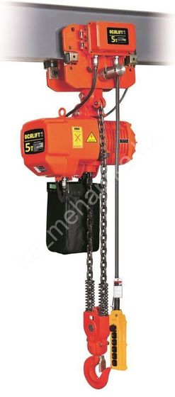 5т 12м таль цепная ТЭЦ OCALIFT 05-02s передвижная 380в