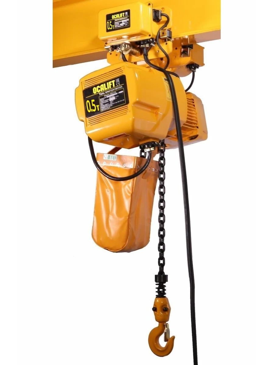 Таль цепная ТЭЦ OCALIFT M005-01s 500кг 6м М5 380в передвижная