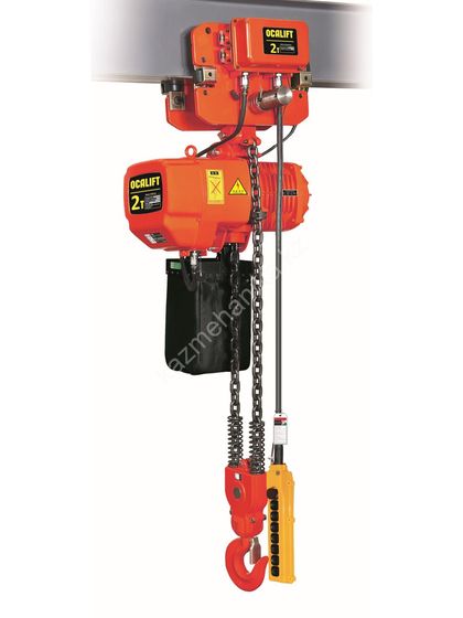 2т 6м таль цепная передвижная ТЭЦ OCALIFT 02-02D две скорости 380в
