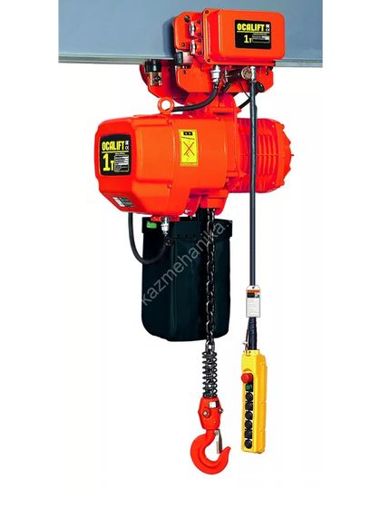 1т 12м таль цепная ТЭЦ OCALIFT 01-01s передвижная 380в