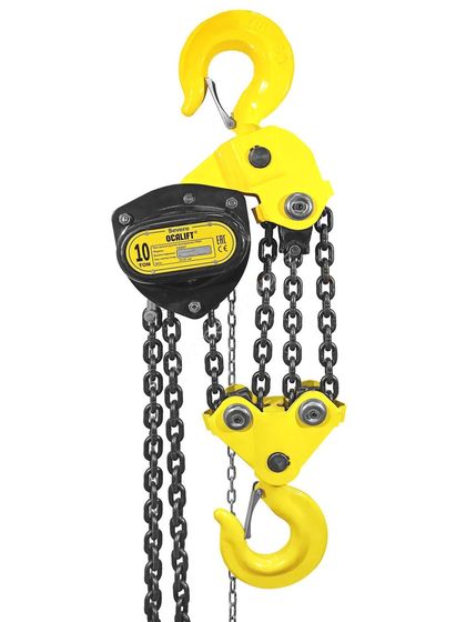 Таль ручная цепная OCALIFT SEVERE (СЕВЕР) ТРШ 10т 12м