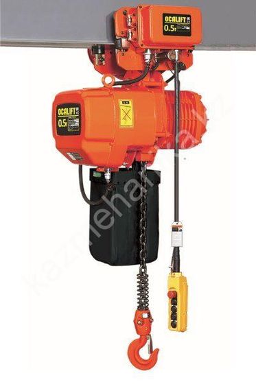 0,5т 12м таль цепная ТЭЦ OCALIFT 005-01s передвижная 380в