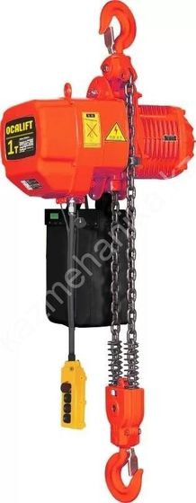 1т 12м таль цепная стационарная ТЭЦ OCALIFT 01-02D две скорости 380в