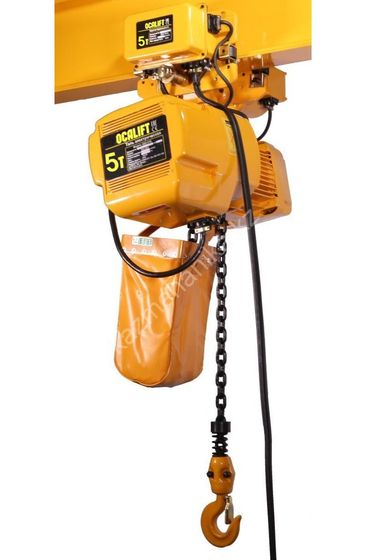 Таль цепная ТЭЦ OCALIFT M05-02D 5т 12м М5 ЧАСТОТНИК 380в передвижная